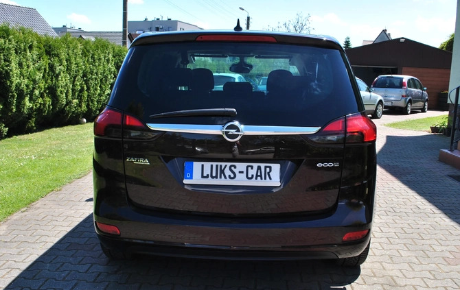 Opel Zafira cena 43999 przebieg: 190000, rok produkcji 2012 z Kańczuga małe 781